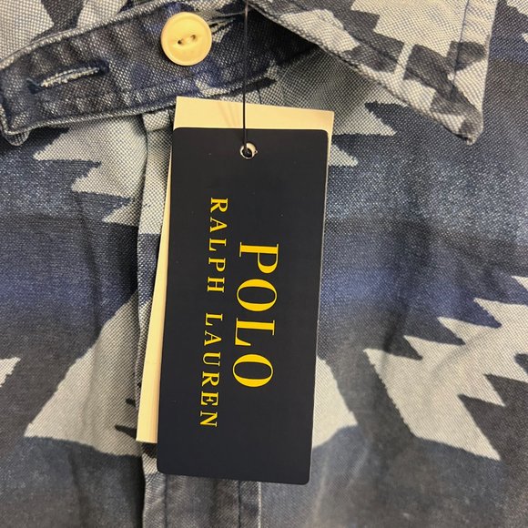Polo Ralph Lauren - Southwestern Winter Aztec Tribal Button Down Shirt - Picture 3 of 7